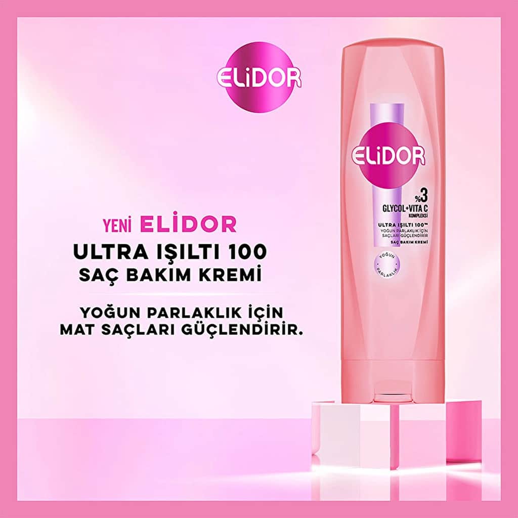 Elidor Hair Care Cream Ultra Shine Intense Shine 350 ml - 3
