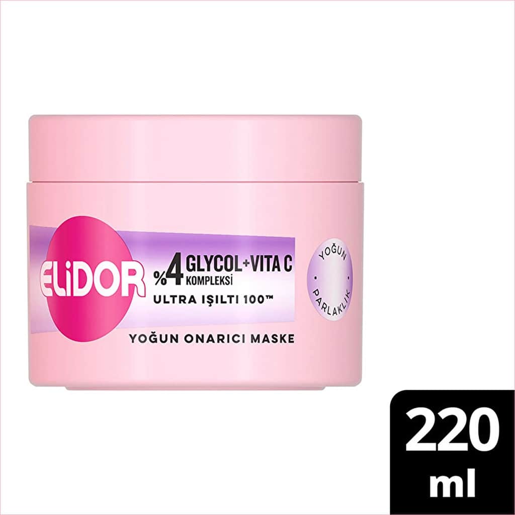 Elidor Intensive Repair Mask Ultra Shine Intensive Brightness 220 ml - 1
