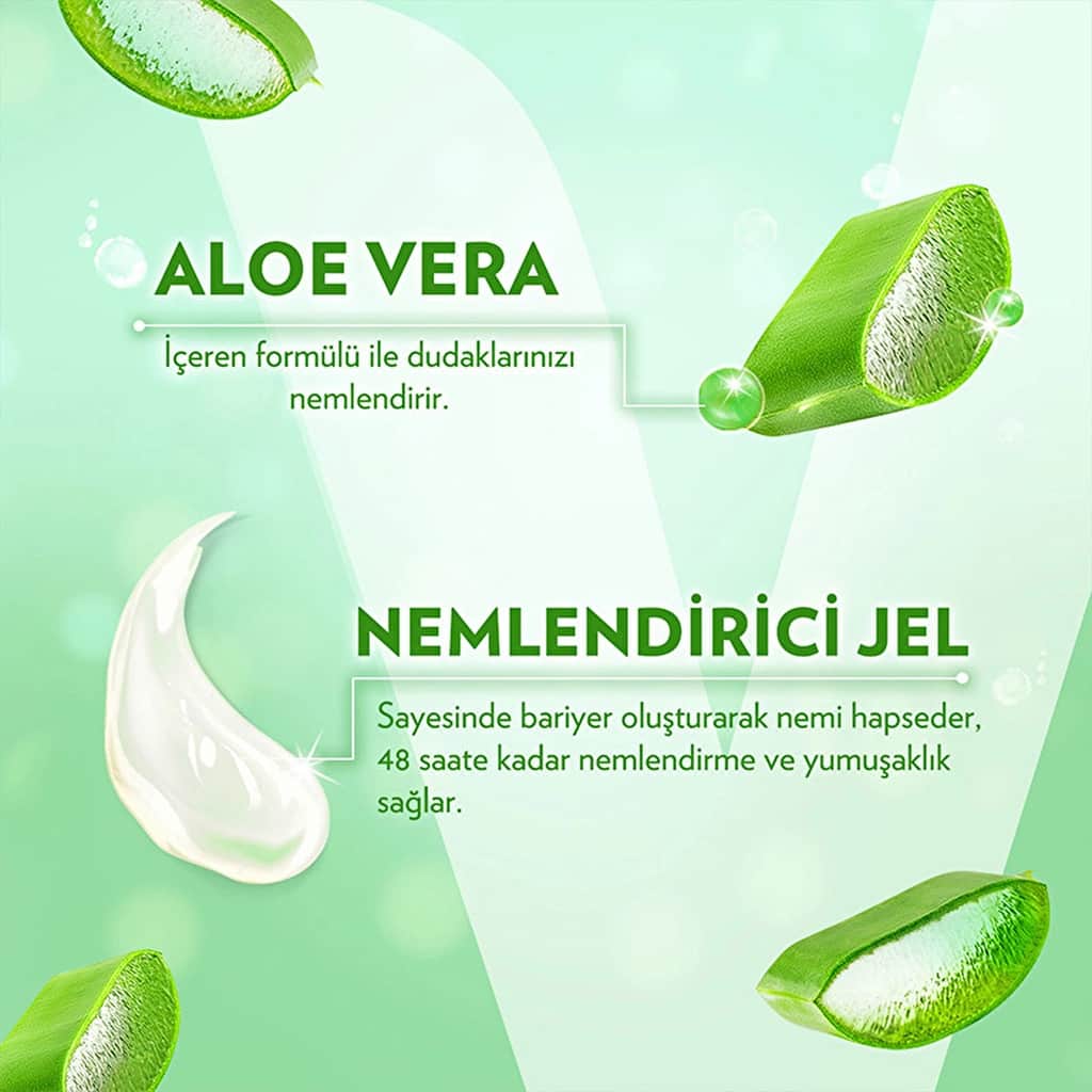 Vaseline Lip Therapy Lip Care Cream Aloe Vera 4.8 gr - 4