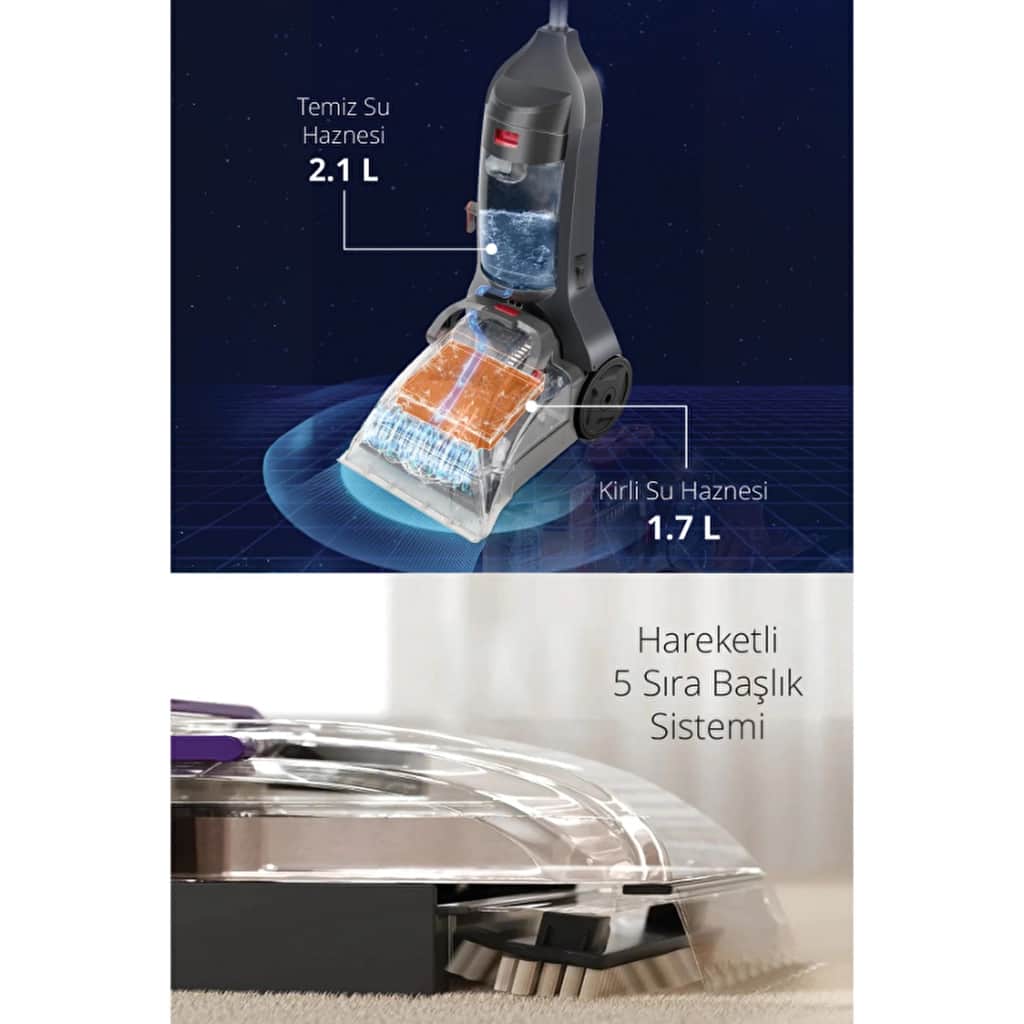 Kiwi Vertical Carpet Washing And Stain Removal Machine Kcc-4370 - 4