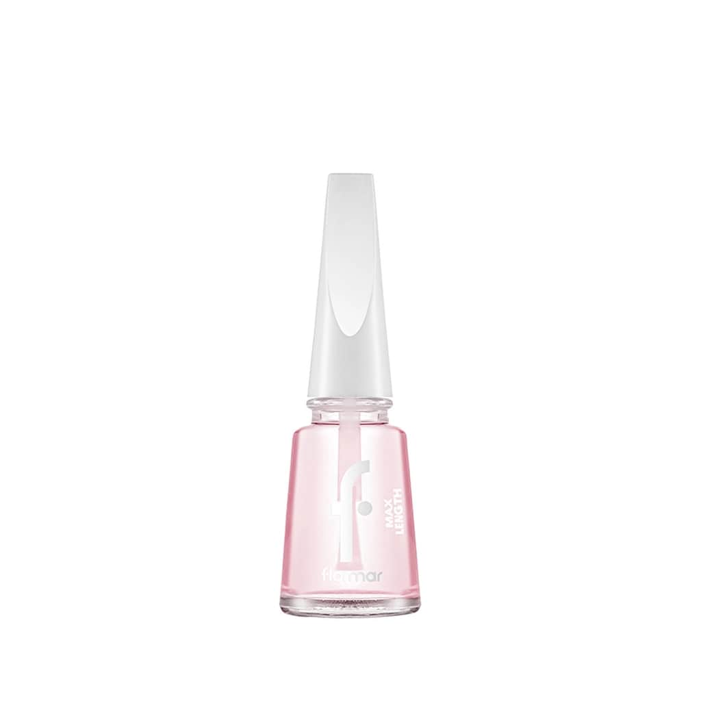 Flormar Max Length Nail Polish Base - Nourishing & Transparent - 3