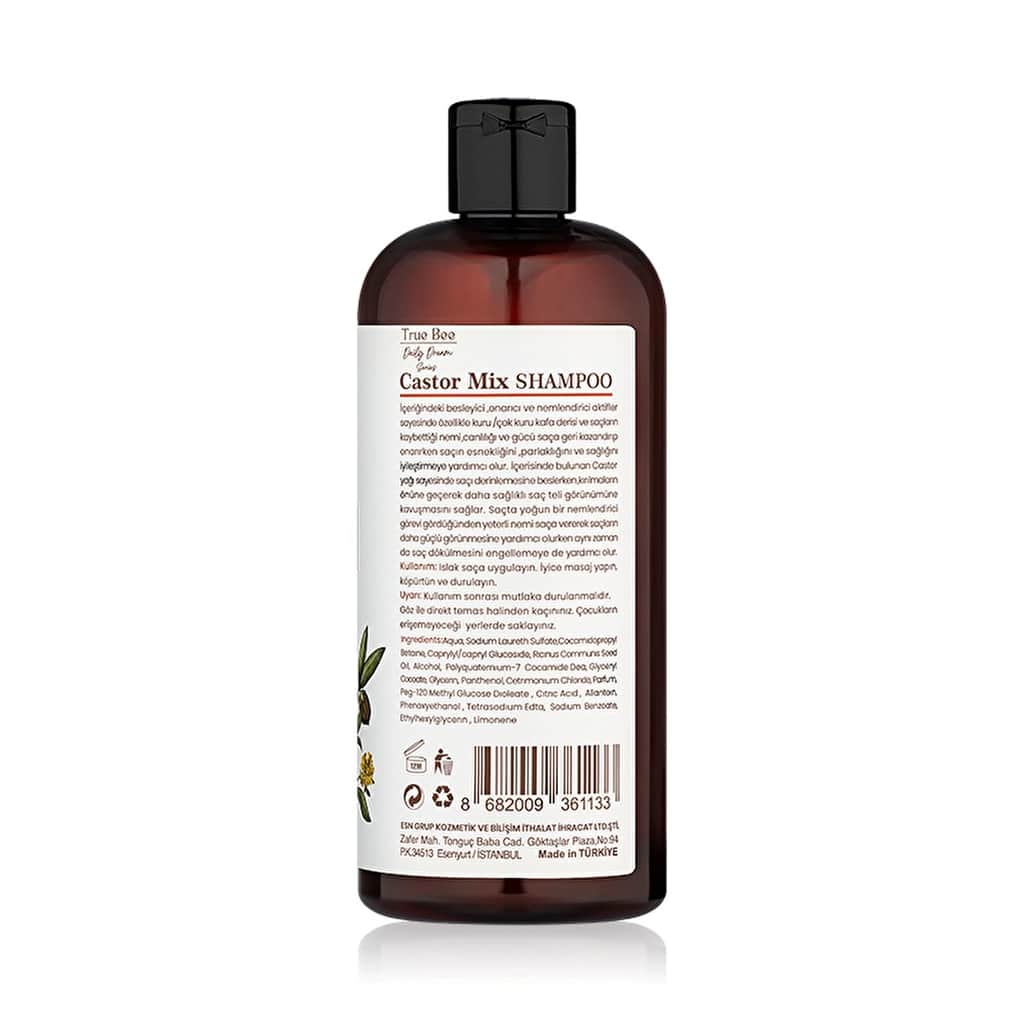 True Bee Daily Dream Castor Shampoo 400 ml - 2