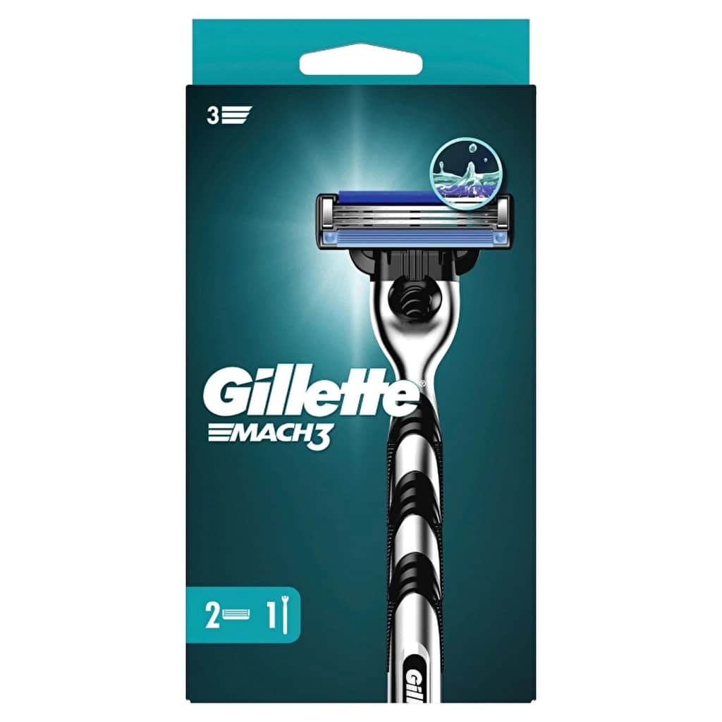 Gillette Mach3 razor + Spare Razor Blade - 1