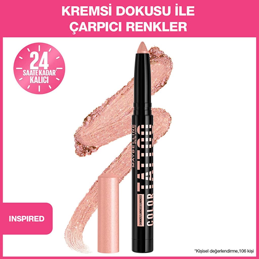 Maybelline New York Color Tattoo Gel Eyeshadow Inspired - 1