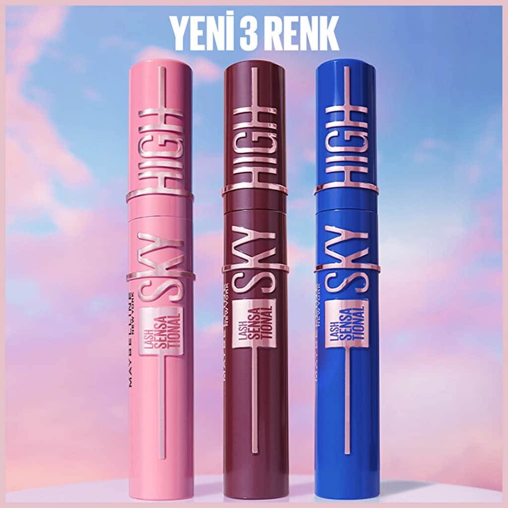 Maybelline New York Lash Sensational Sky High Burgundy Haze Mascara - 4
