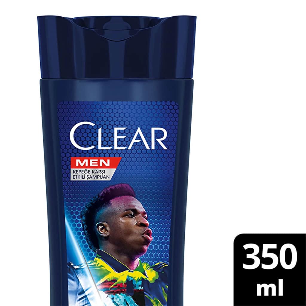 Clear Men Legends Vinicius Junior Shampoo 350 ml - 1
