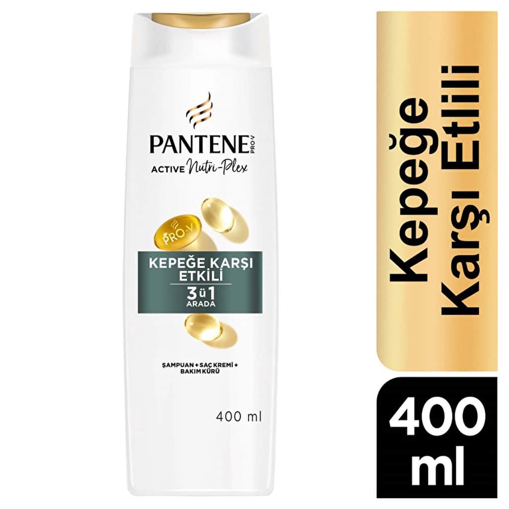 Pantene Anti-dandruff 3 in 1 shampoo 400 ml - 1