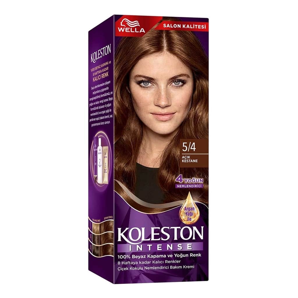 Wella Koleston Intense Hair Dye 5/4 light Chestnut - 2