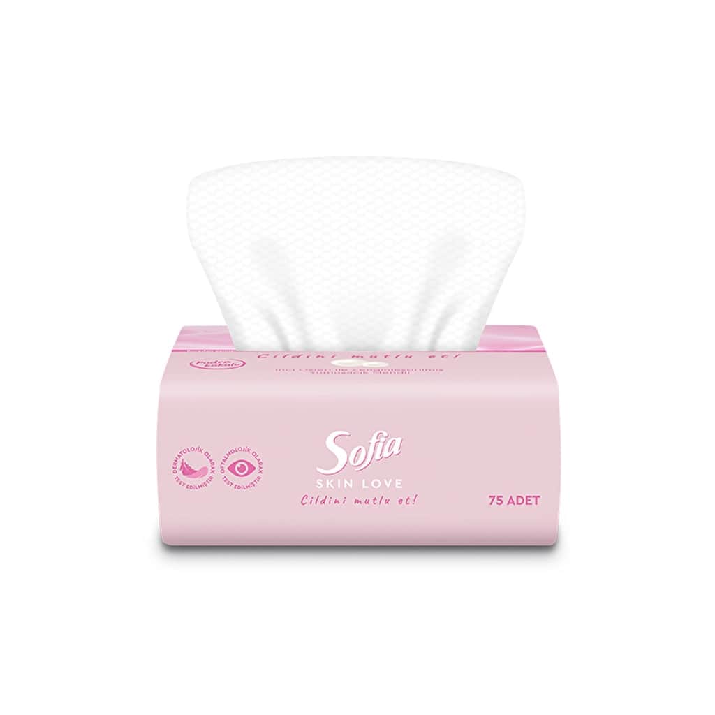 Sofia Skin Love Powder Scented Wipes 75 pcs - 1
