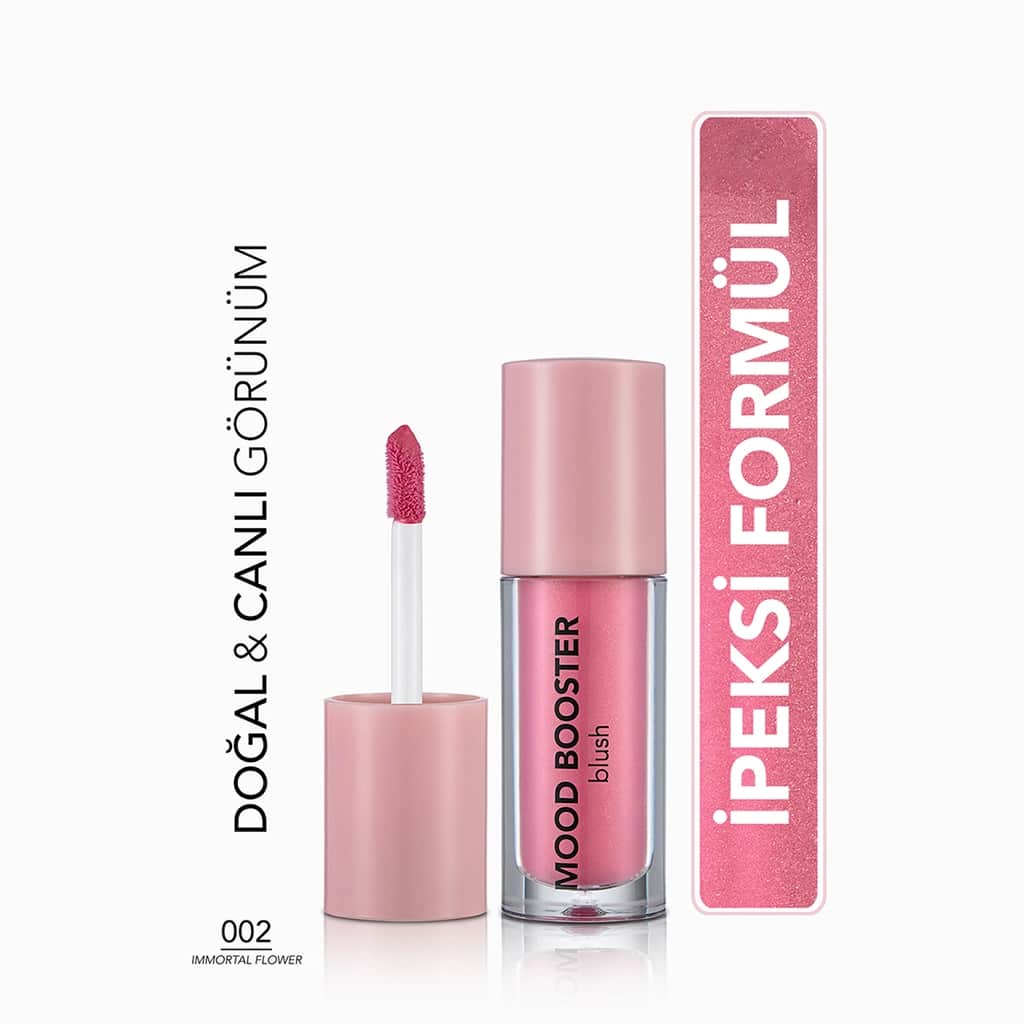 Flormar Mood Booster Liquid Blush 002 - Intense Pigment Glow - 1