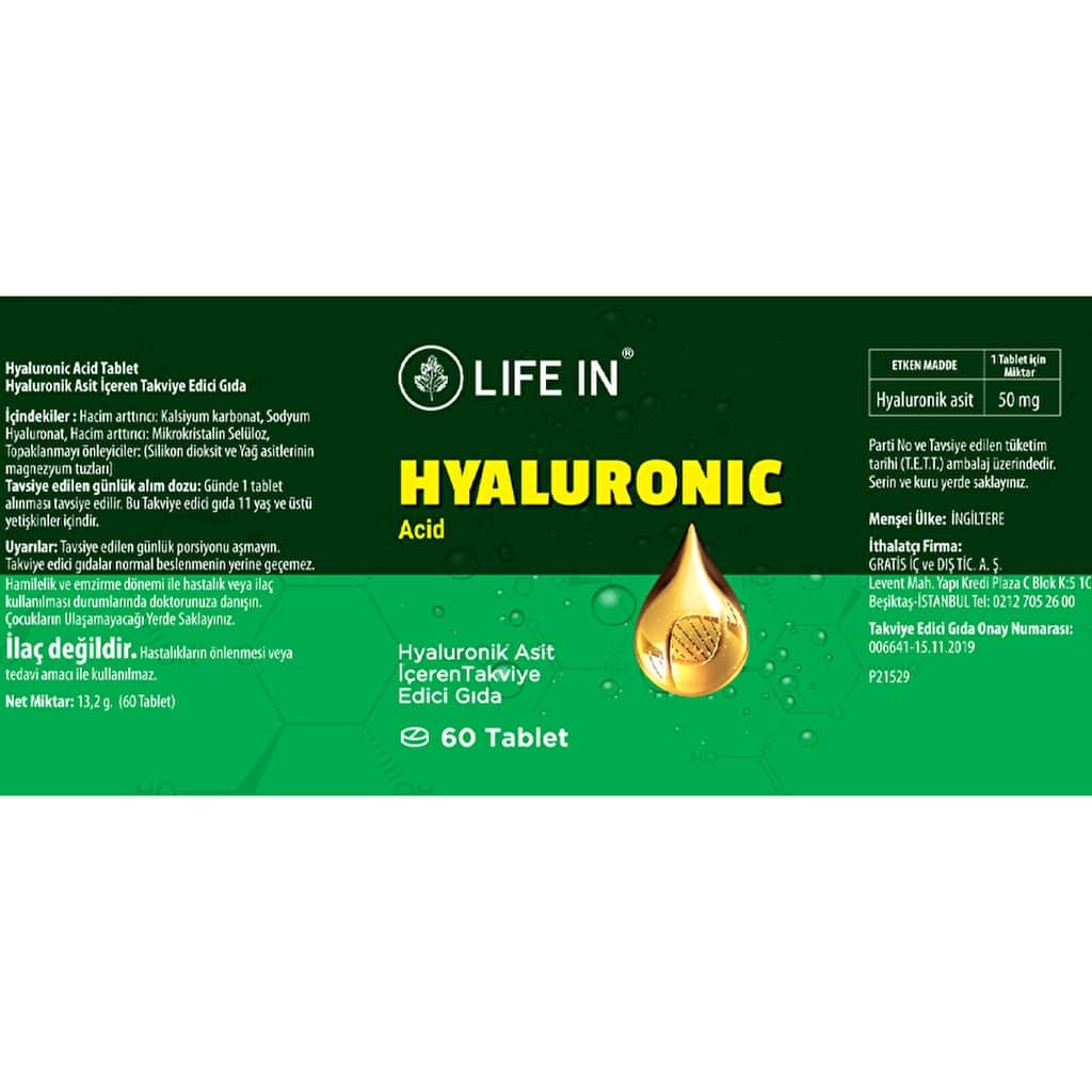 Life In Hyaluronic Acid Tablet - 2