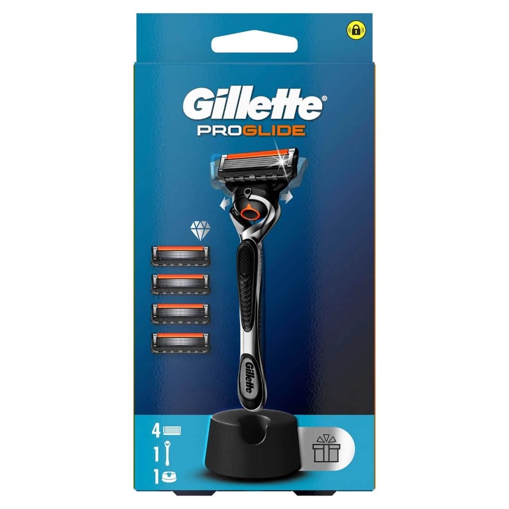 Gillette Proglide Razor + Spare Blade Set - 2