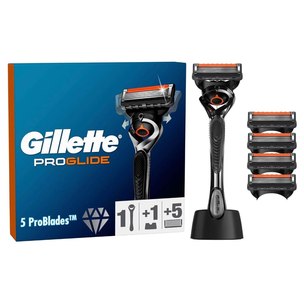 Gillette Proglide Razor + Spare Blade Set - 1