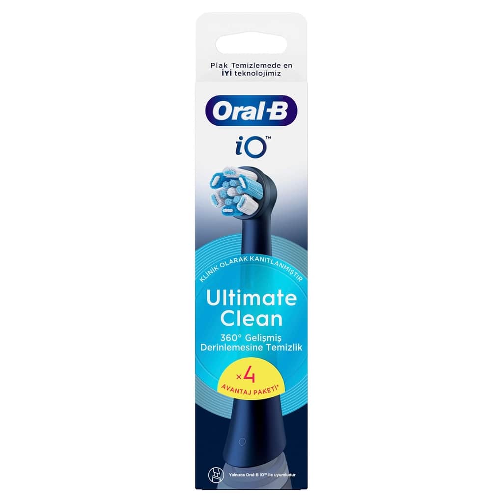 Oral-b Io Ultimate Clean Black Toothbrush Head 4 pcs - 2
