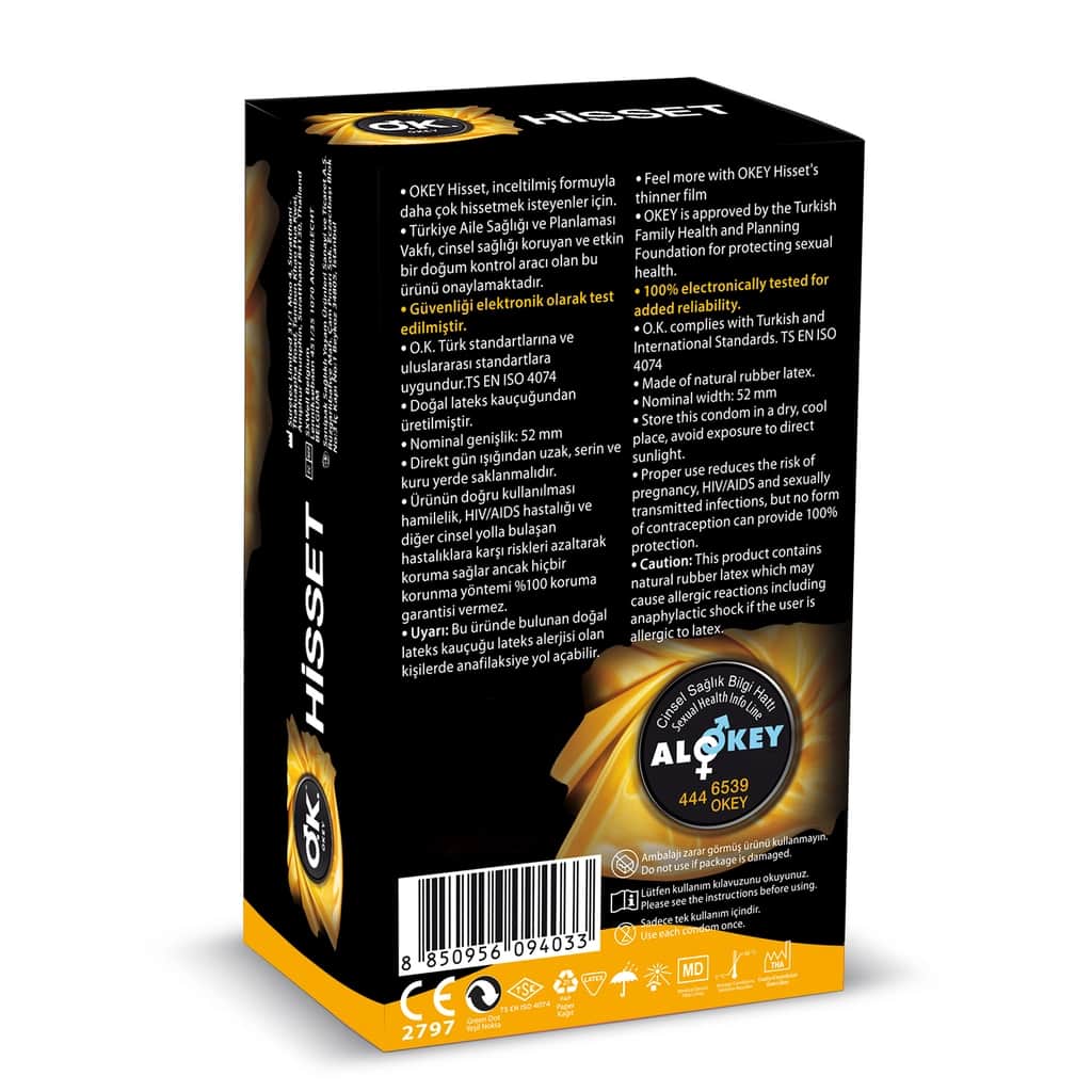 Okey Feel Economical Package Condom 20 pcs - 2