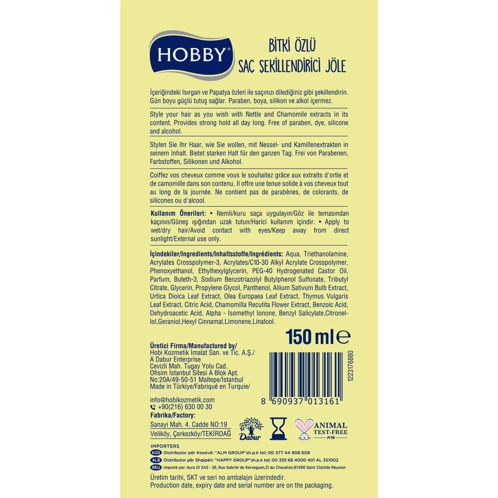 Hobby Herbal Jelly Nettle & Chamomile 150 ml - 2
