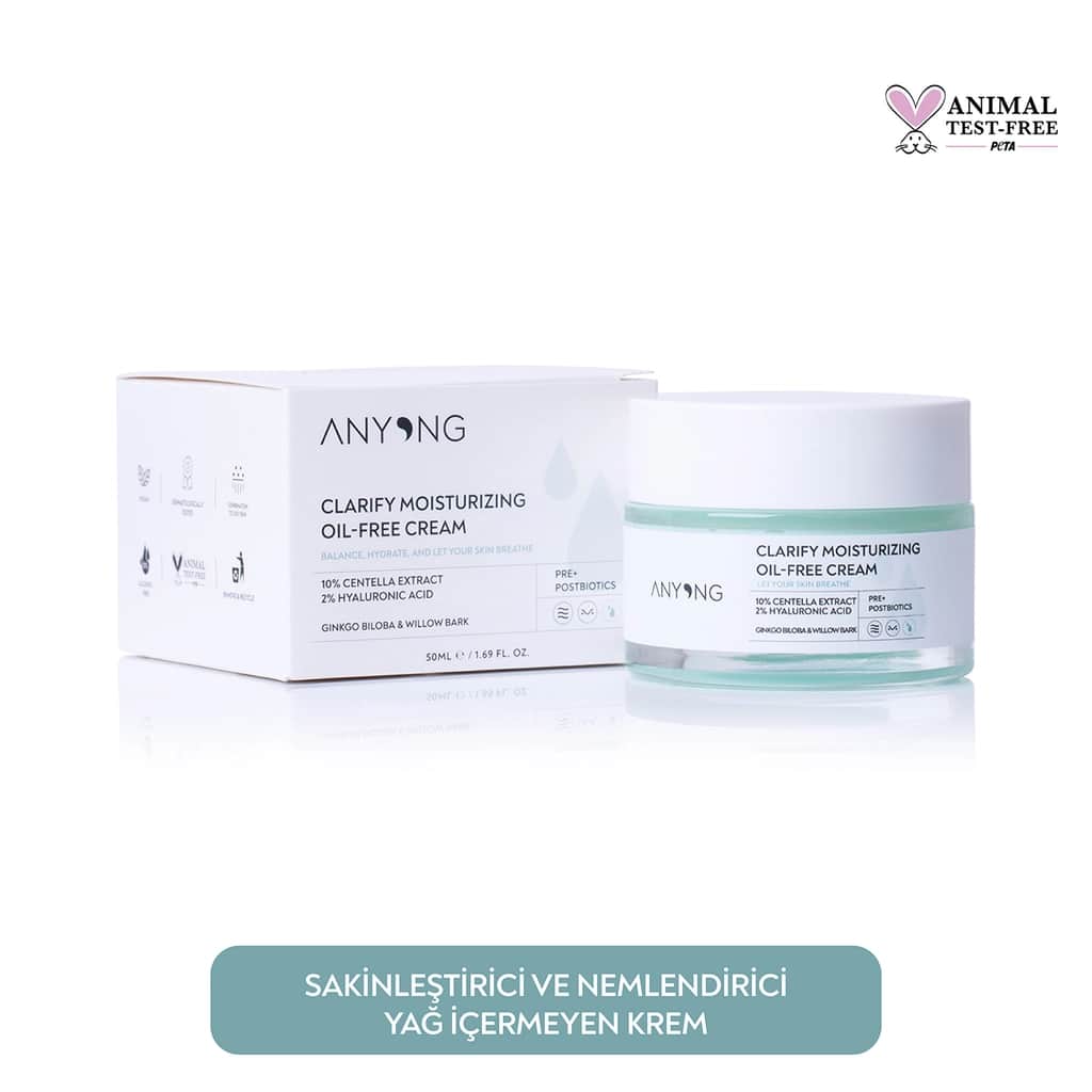 Anyong Moisturizing Cream Clarify Oil Free 50 ml - 1