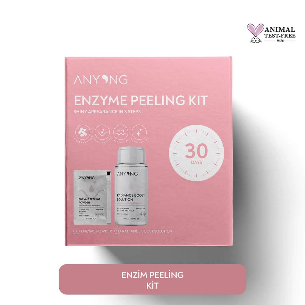 Anyong Enzyme Peeling Kit Enzyme Powder+ Powder Solution 50 ml - 1