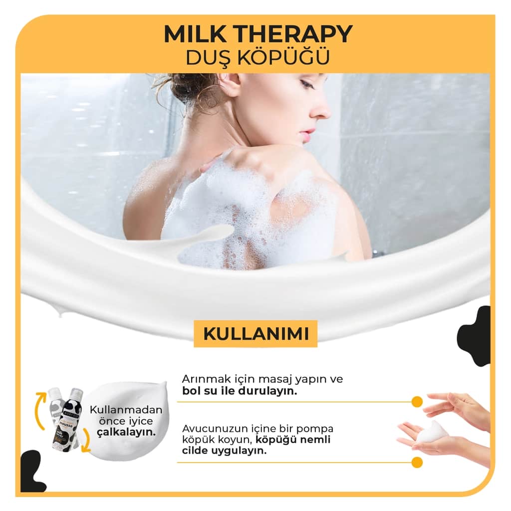 Morfose Milk Therapy Shower Foam 200 ml - 4