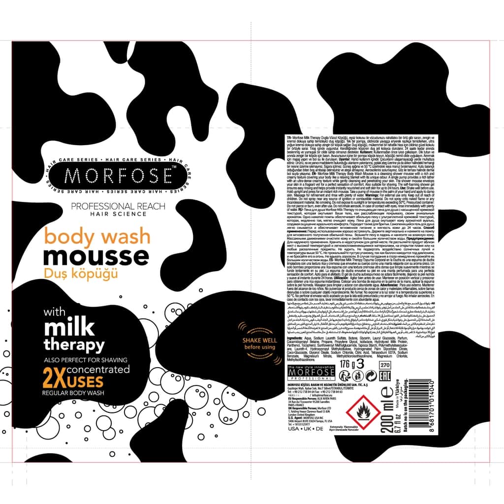 Morfose Milk Therapy Shower Foam 200 ml - 5