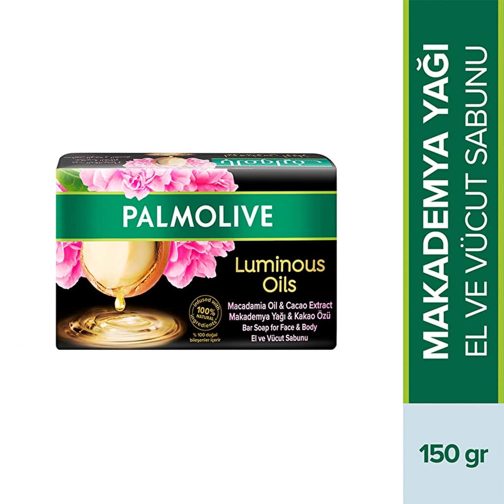 Palmolive Luminous Oils Macadamia Oil Face And Body Soap 150 gr - 1