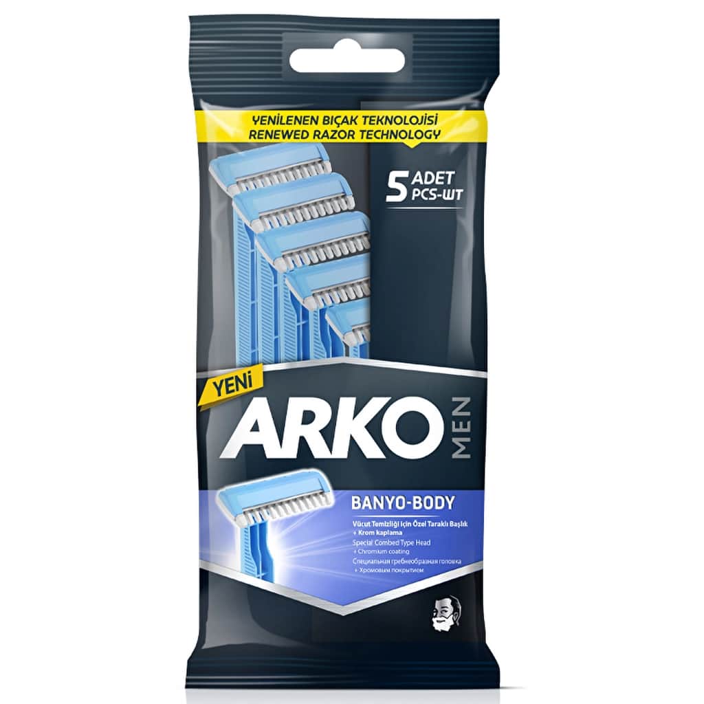 Arko Men Razor Bathroom 5-pcs - 1