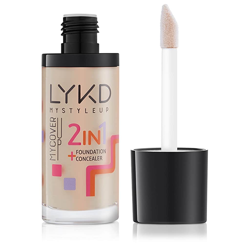 Lykd 2 in 1 foundation 130 soft Fair - 3