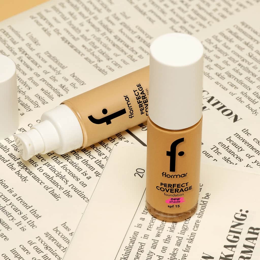 Flormar Perfect Coverage Foundation SPF 15 - Smooth Finish 101 - 6