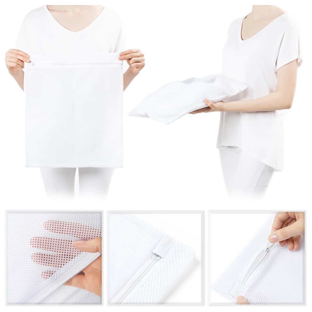 Ocean Home White Color Shoe Washing Net 35 x 40 cm - 4