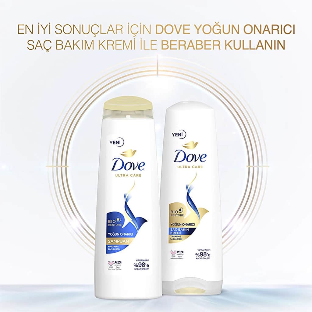 Dove Ultra Care Hair Care Shampoo Intensive Repair For Damaged Hair 400 ml - 6