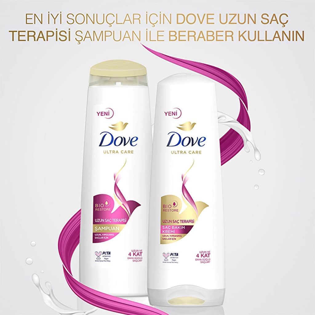 Dove Ultra Care Hair Care Shampoo Long Hair Therapy For Long Damaged Hair 400 ml - 5