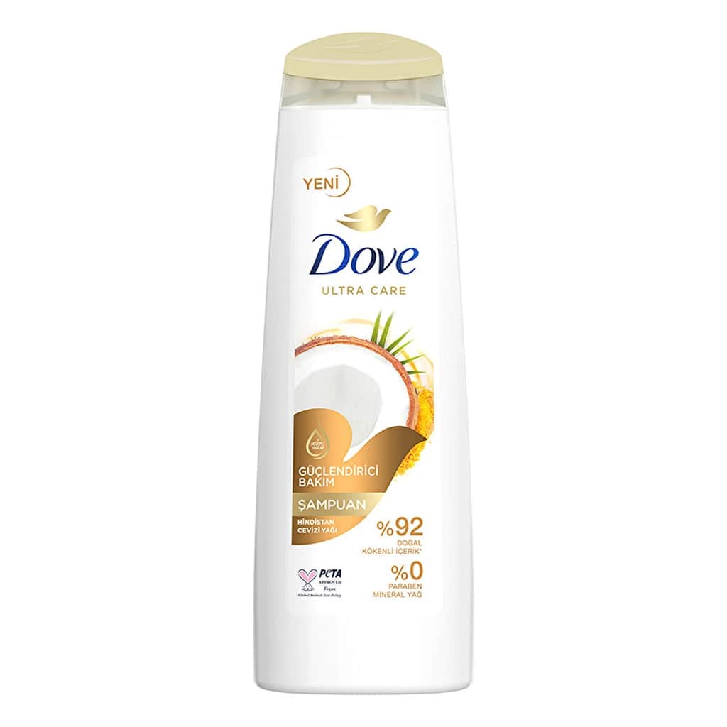 Dove Ultra Care Hair Care Shampoo Strengthening Care Coconut Oil 400 ml - 2