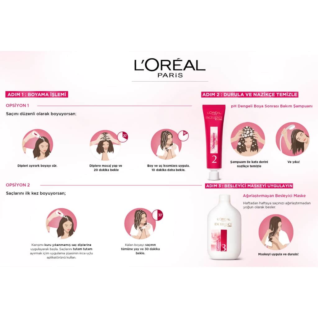 L'Oréal Paris Excellence Creme Hair Dye - 5 brown - 6