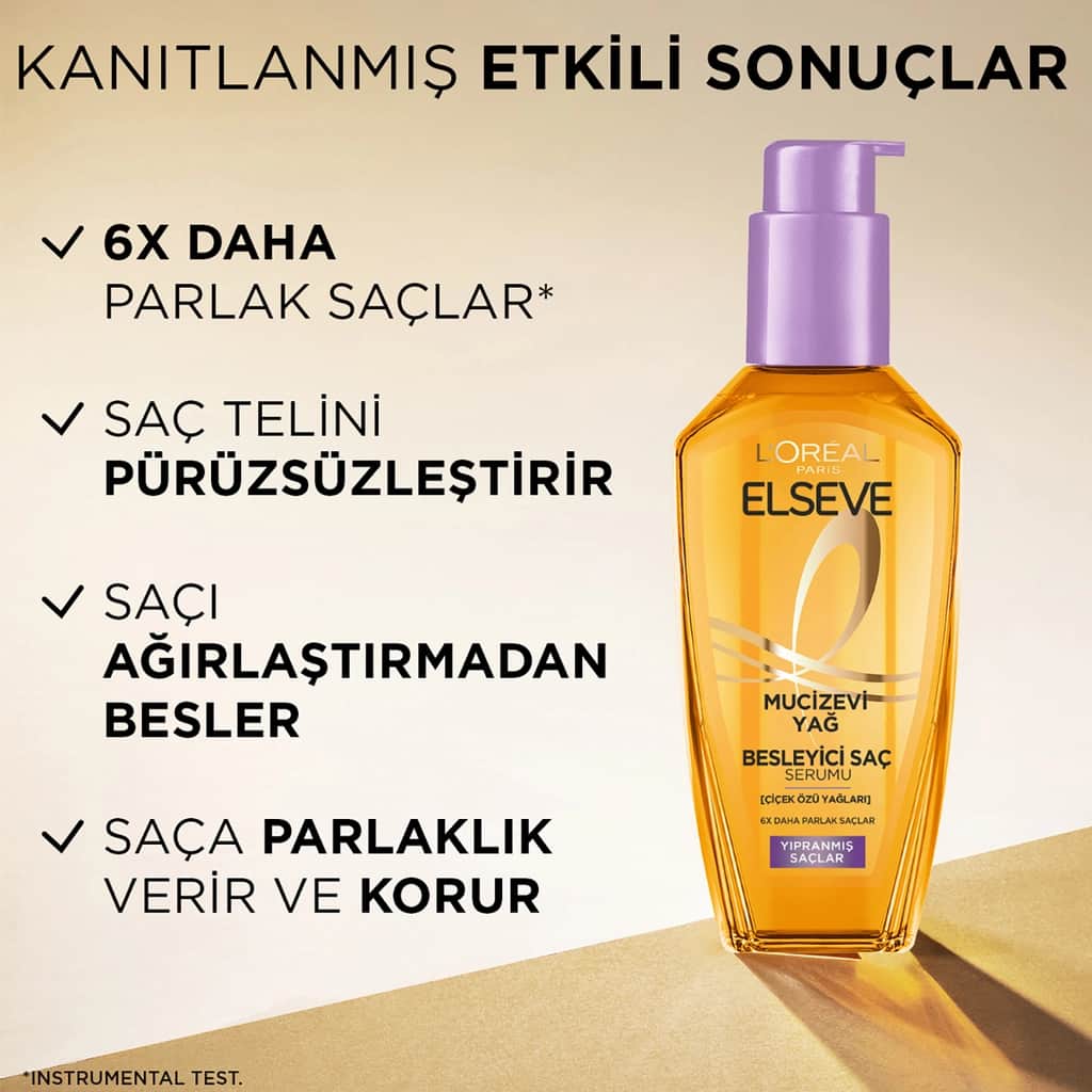 L'Oréal Paris Elseve Miraculous Repair Care Oil 100 ml - Elseve - 3