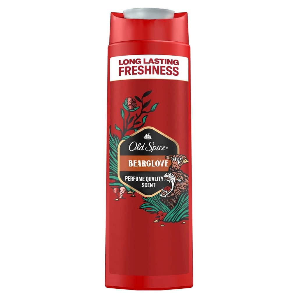 Old Spice Bearglove Men's Shower Gel & Shampoo 400 ml - 2