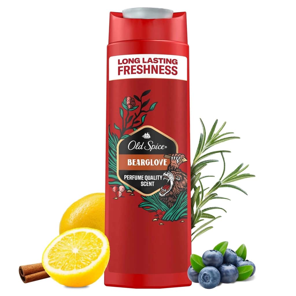 Old Spice Bearglove Men's Shower Gel & Shampoo 400 ml - 3