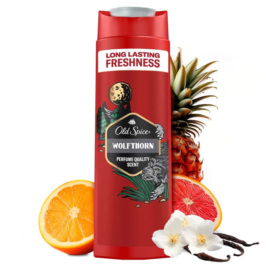 Old Spice Wolfthorn Shower Gel 400 ml - 3