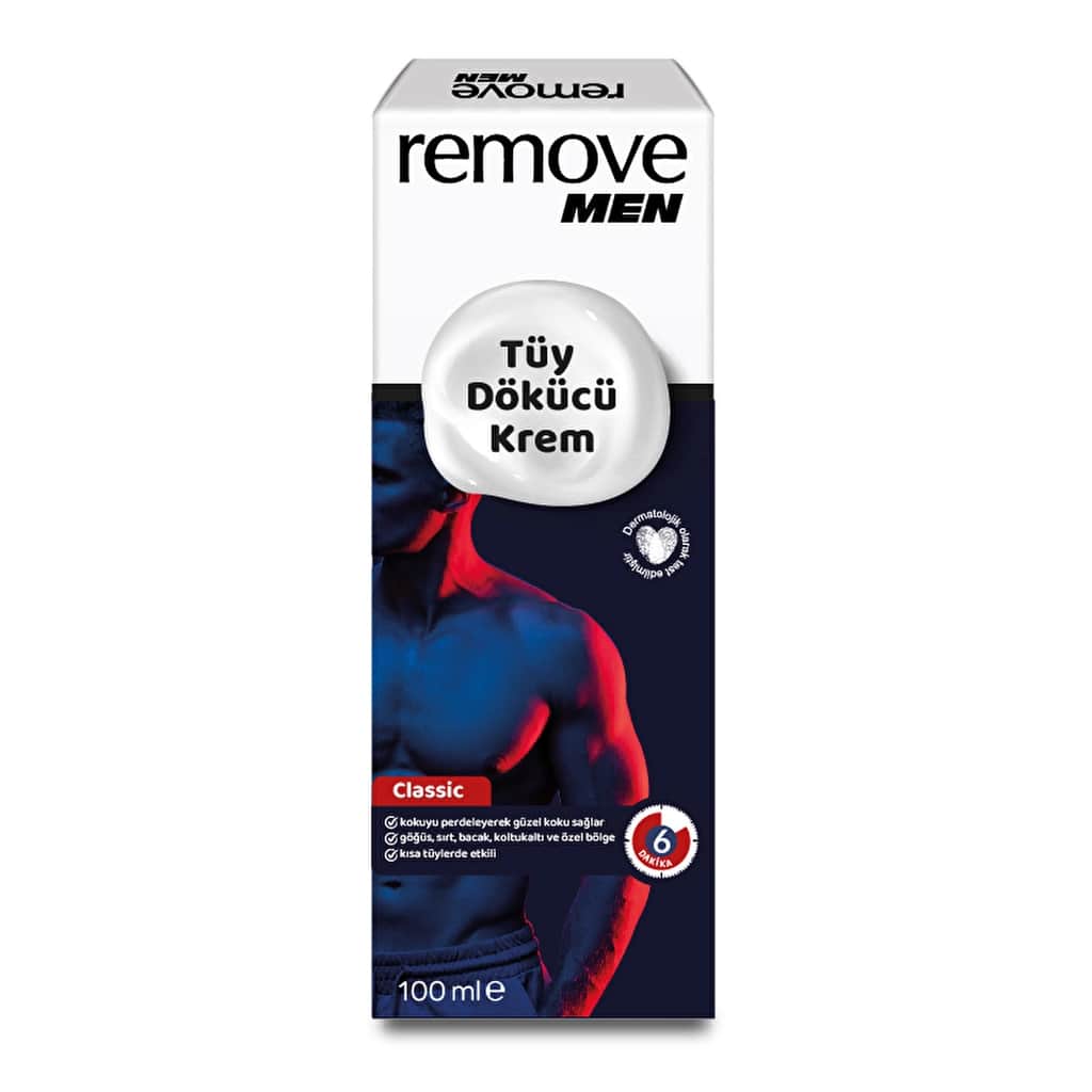 Remove Men Hair Removal Cream For Men Classic 100 ml - 1