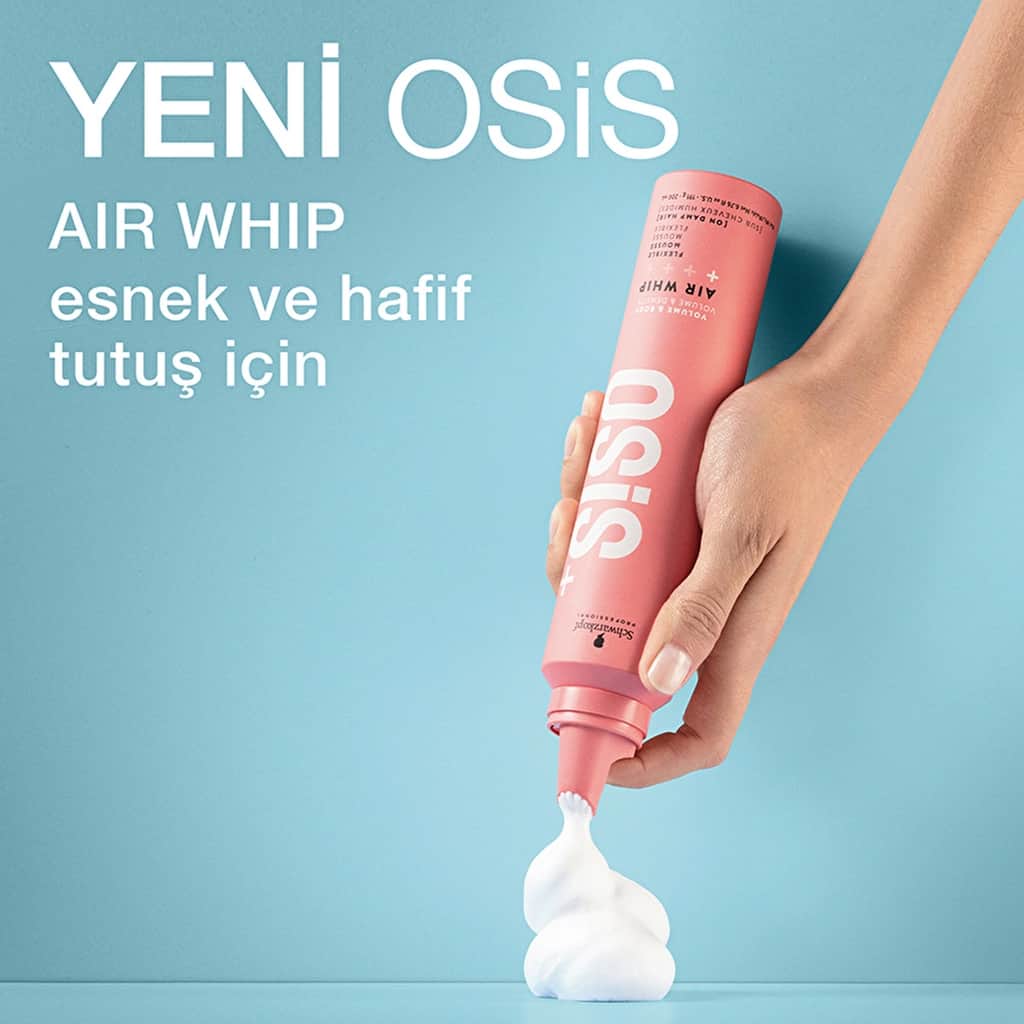 Osis Air Whip Volume And Hold Flexible Foam 200 ml - 4