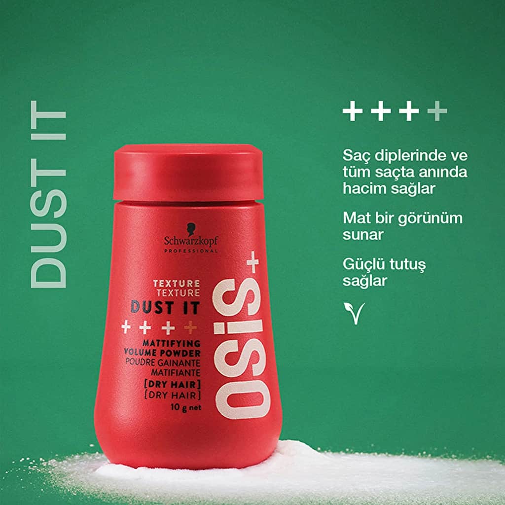 Osis Dust It Strong Hold Matte Volume Hair Powder 10 gr - 3