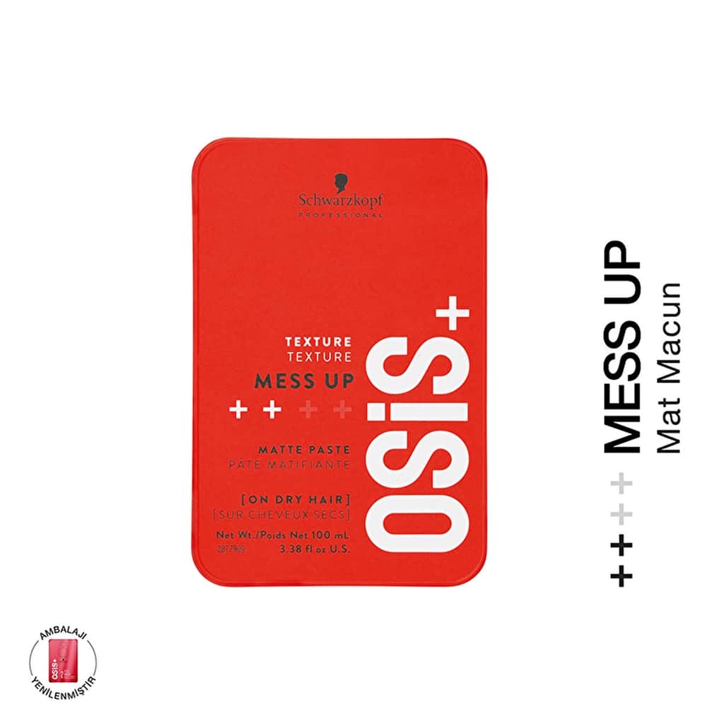 Osis Mess Up Matte Styling Paste 100 ml - 1
