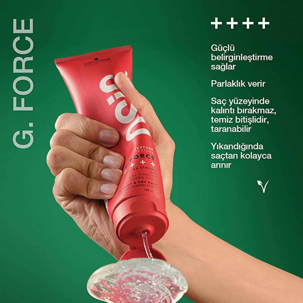 Osis g. Force Strong Control Gel Strong Hold Hair Gel 150 ml - 3