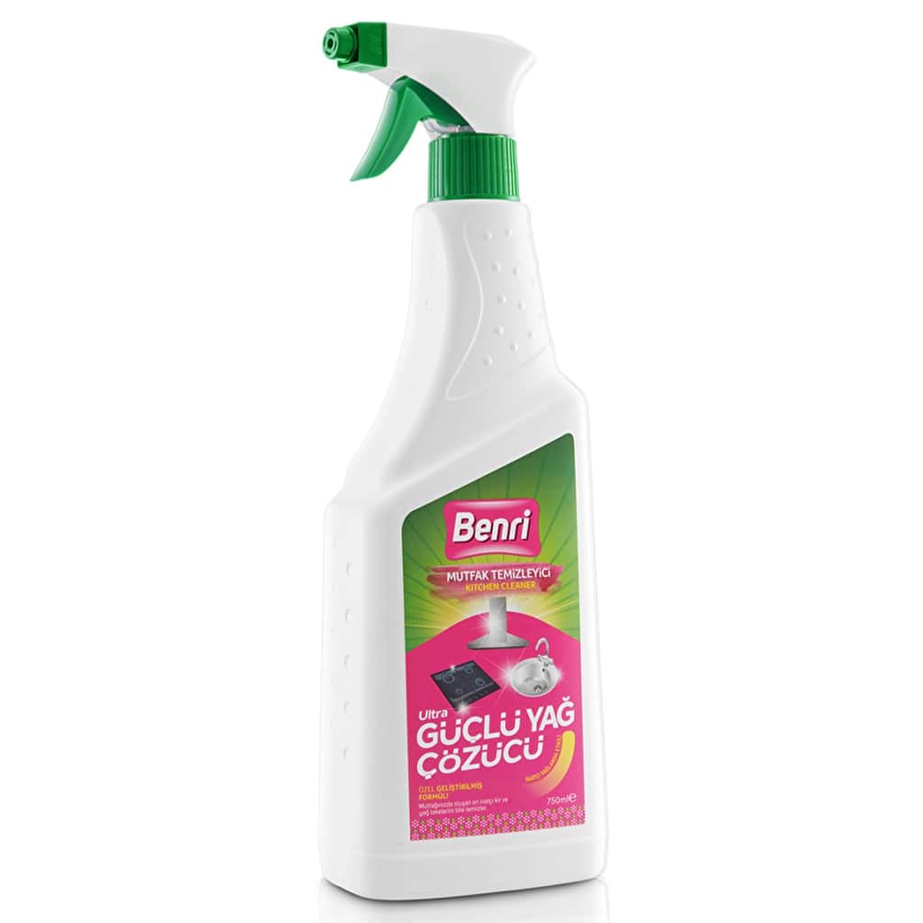 Benri Kitchen Cleaner 750ml - Stubborn Dirt Remover Spray - 2