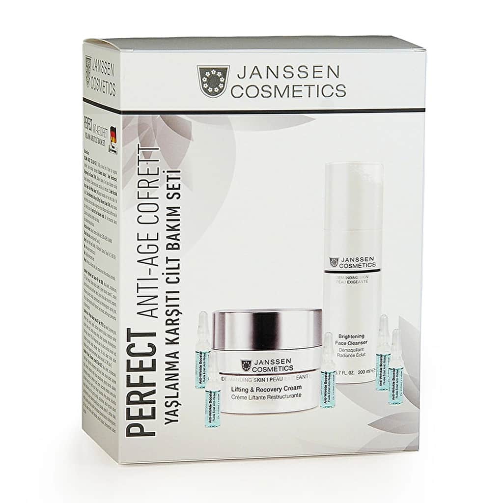 Janssen Anti-Aging Skin Care Set: Moisturizer & Ampoules - 1