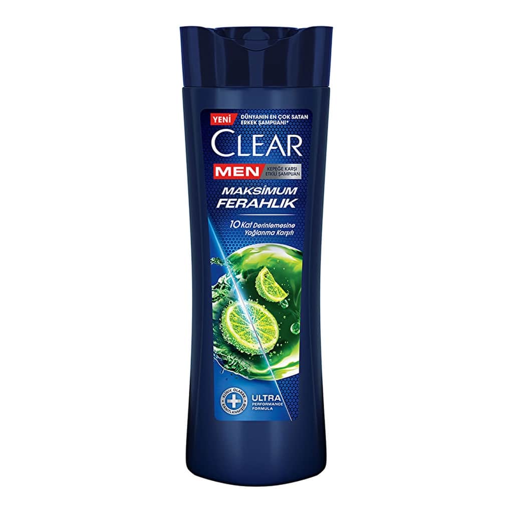 Clear Men Anti-dandruff Shampoo Maximum Freshness Lemon Extract For Oily Scalp 350 ml - 2