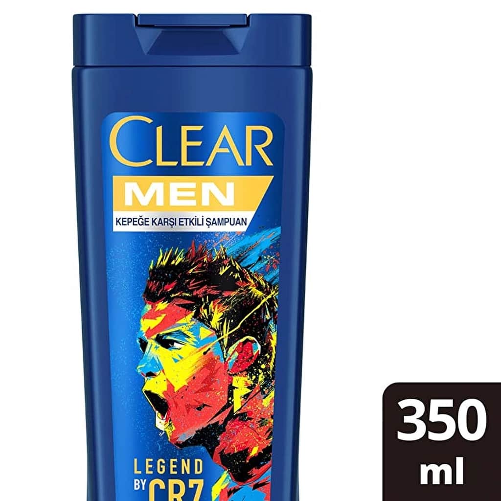 Clear Men Anti-dandruff Shampoo Legend By Cr7 cristiano Ronaldo 350 ml - 1