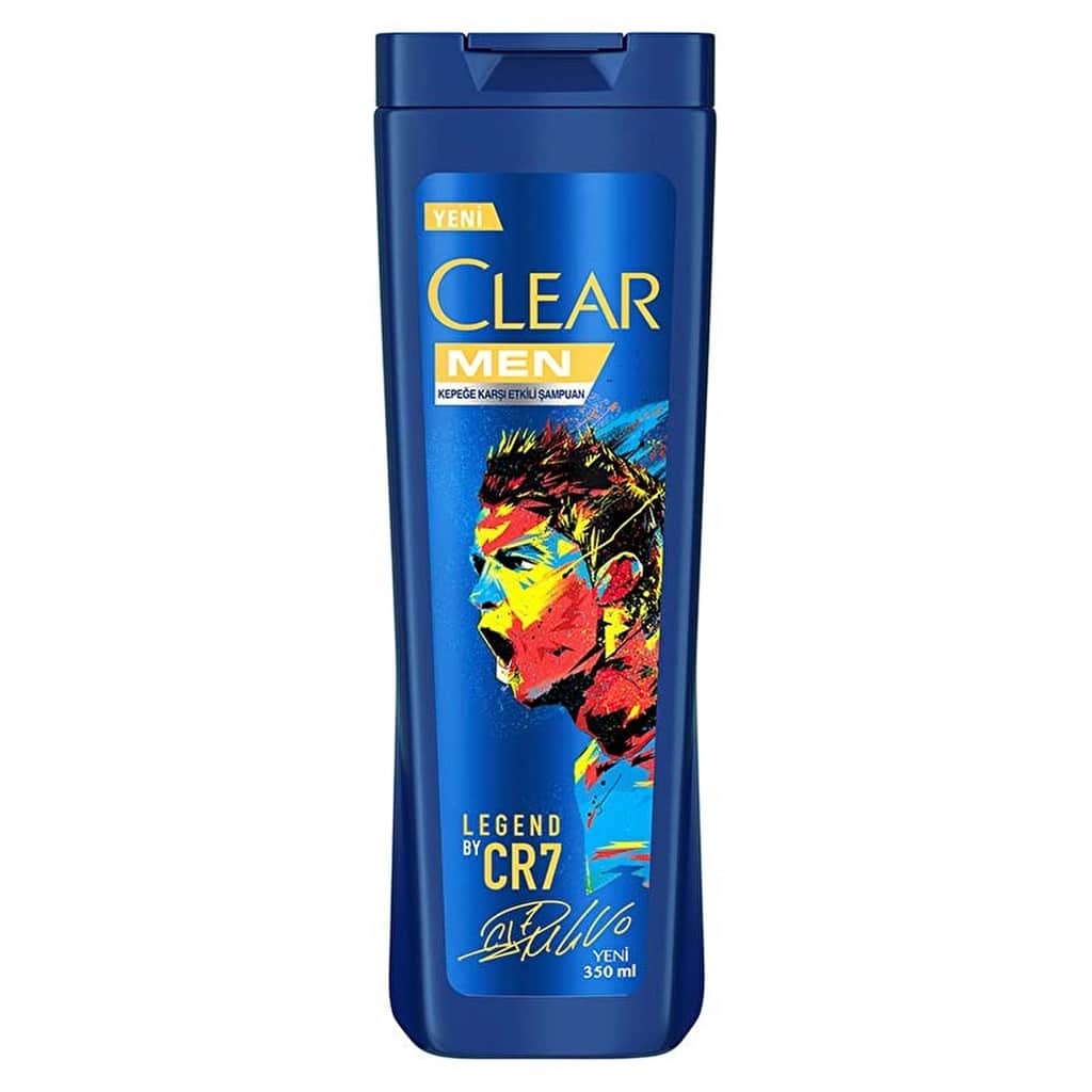 Clear Men Anti-dandruff Shampoo Legend By Cr7 cristiano Ronaldo 350 ml - 2