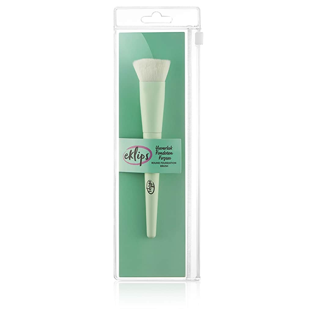 Eklips Colors Oval Foundation Brush for Flawless Application - 1