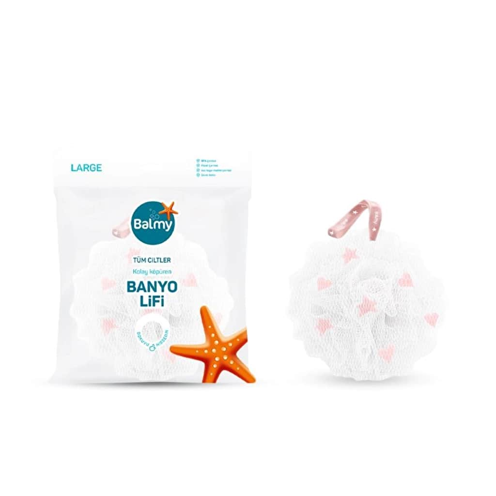 Balmy Bath Large Loofah - Soft, Foam-Enhancing Cleanser - 2