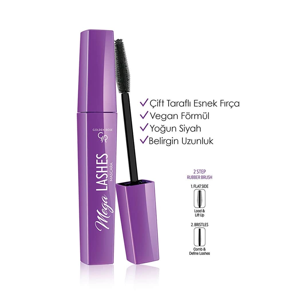 Golden Rose Mascara Mega Lashes - 2